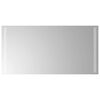 vidaXL Baderomsspeil med LED 80x40 cm