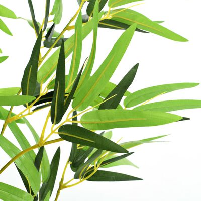 vidaXL Kunstig bambus med potte 150 cm grønn