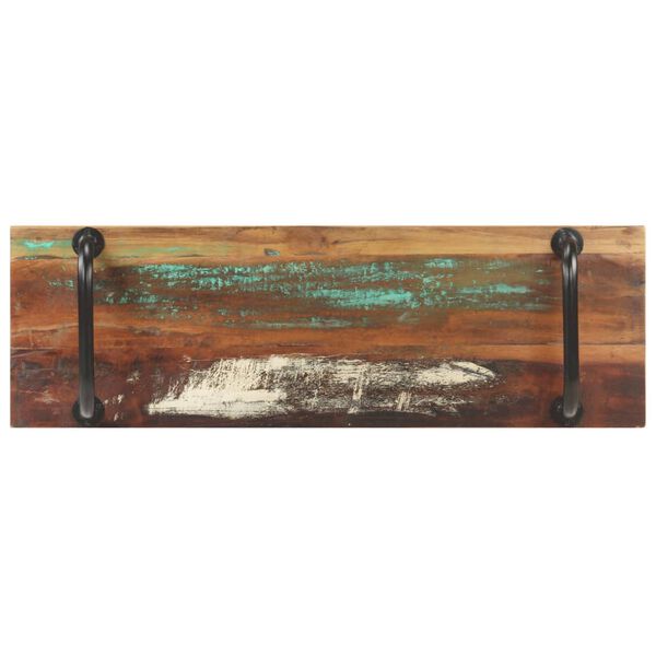 vidaXL Benk 110 cm gjenvunnet heltre