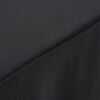 vidaXL Bordduker med skj&oslash;rt 2 stk stretch 243x76x74 cm antrasitt