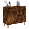 vidaXL Baderomsskap røkt eik 65x33x60 cm konstruert tre