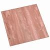 vidaXL Gulvplanker R&oslash;d 5,11 m&sup2; 55 stk. PVC