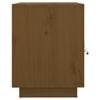 vidaXL Nattbord 2 stk honningbrun 40x34x45 cm heltre furu