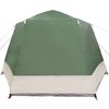 vidaXL Camping Telt grønn 420 x 420 x 227 cm Polyester