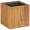 vidaXL H&oslash;ybed til hage 33,5x33,5x33,5 cm heltre akasie