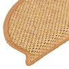 vidaXL Selvklebende trappematter sisal 30 stk 65x21x4 cm sisal