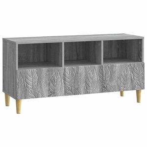 vidaXL TV-skap 102 x 34,5 x 50 cm Gr&aring; Sonoma Konstruert tre