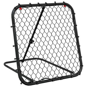 vidaXL Returnett justerbart svart 84x73x60-80 cm st&aring;l