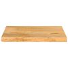 vidaXL Bordplate 40x20x3,8 cm naturlig kant heltre mango
