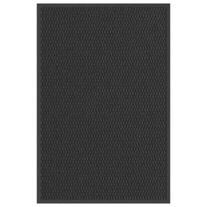 vidaXL D&oslash;rmatte Sort 60x90 cm