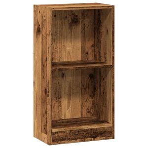 vidaXL Bokhylle gammelt tre 40x24x76 cm konstruert tre