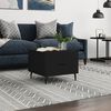 vidaXL Salongbord svart 50x50x40 cm konstruert tre