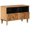vidaXL Oppbevaringsskap Brun 70 x 33,5 x 46 cm Massiv mango tre