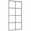 vidaXL Skyved&oslash;r med monteringssett 102,5x205 cm ESG glass og aluminium