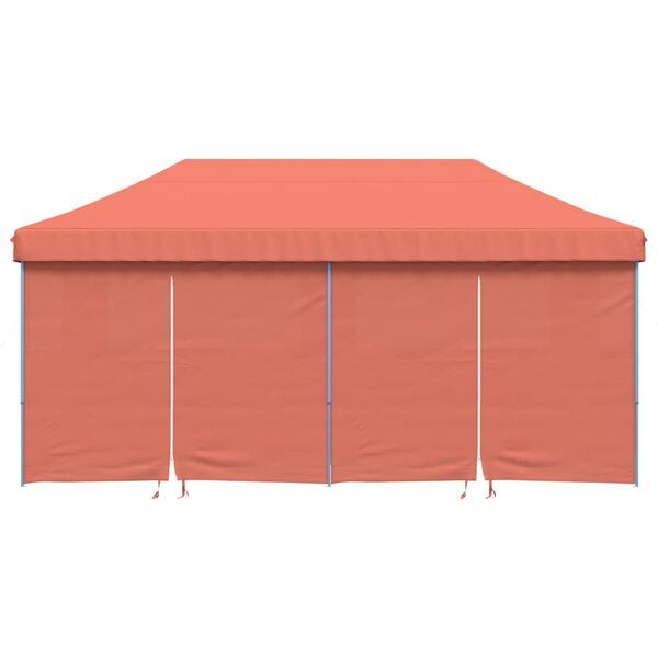 vidaXL Partytelt Terrakotta 292 x 580 x 315 cm Oxford Stoff