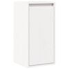vidaXL Bokhylle hvit 30x30x100 cm heltre furu