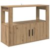 vidaXL Serviesskap artisan eik 80 x 30 x 60 cm Konstruert tre