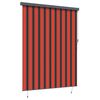 vidaXL Rullegardin Oransje og Brunt 200 x 250 cm Stoff og Aluminium