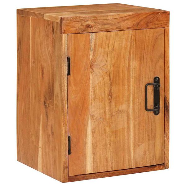 vidaXL Nattbord 2 pcs Brun 35 x 33 x 48 cm Solid akasietre