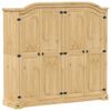 vidaXL Garderobe Corona 194x52x186 cm heltre furu
