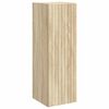vidaXL Vegghengt Badskap Sonoma eik 33 x 34,5 x 60 cm Konstruert tre