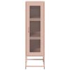 vidaXL Highboard Rosa 36x39x123 cm Kaldvalset st&aring;l