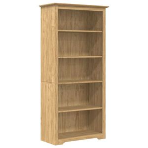 vidaXL Bokhylle BODO 5 niv&aring;er 82 x 40 x 173 cm Konstruert tre