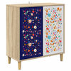 vidaXL Serviesskap MAINZ Sonoma 69 x 33 x 75 cm Konstruert tre