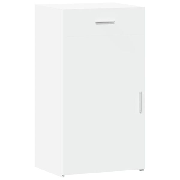 vidaXL Skjenk hvit 50x42,5x93 cm konstruert tre