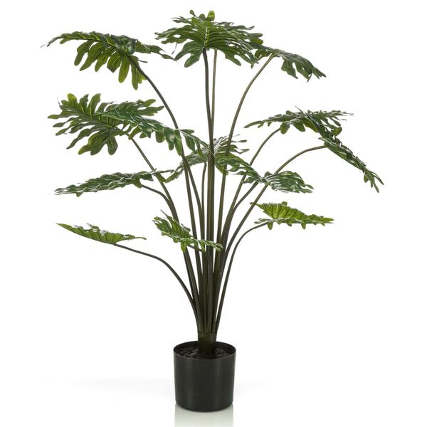 Emerald Kunstig philodendron med potte 95 cm