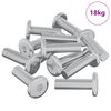 vidaXL Skrue 1593 stk. s&oslash;lv 8 x 25 mm St&aring;l