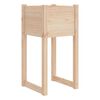 vidaXL Plantekasser 2 stk 40x40x81 cm heltre furu