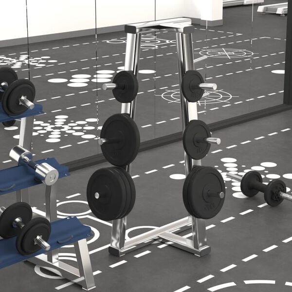 vidaXL Vektskive 20 kg st&oslash;pejern