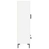 vidaXL Highboard hvit 69,5x31x115 cm konstruert tre