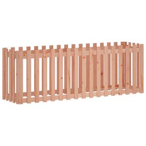 vidaXL H&oslash;ybed med gjerdedesign 200x50x70 cm heltre douglasgran