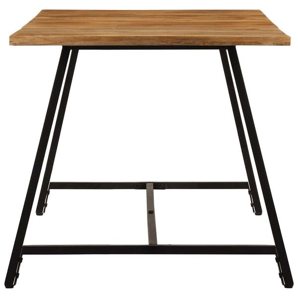 vidaXL Spisebord 160x80x75 cm heltre mango