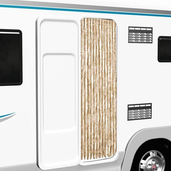 vidaXL Insektgardin 56x185 cm beige