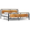 vidaXL Sengeramme metall 200x200 cm