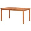 vidaXL Hagebord 150x90x74 cm heltre akasie