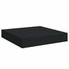 vidaXL Flytende vegghyller 2 stk svart 23x23,5x3,8 cm MDF