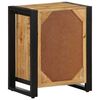 vidaXL Nattbord 40x30x51 cm grovt heltre mangotre