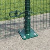 vidaXL Gjerdep&aring;le gr&oslash;nn 10 x 0,8 m (25 x 25 mm mesh) St&aring;l og PVC