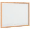 vidaXL magnetisk tavle med massiv fururamme 40x30 cm