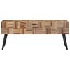 vidaXL Benk 110x35x45 cm gjenvunnet heltre teak