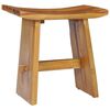 vidaXL Krakk heltre teak