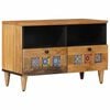 vidaXL TV-skap Naturlig 70 x 33 x 46 cm Massiv mango tre
