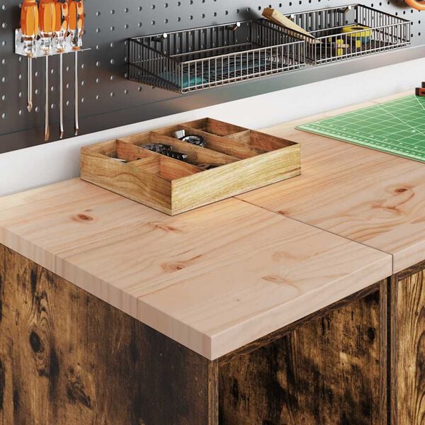 vidaXL Garasje Oppbevaringsskap Røkt eik 30x51x85 cm Heltre Furu