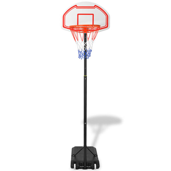 vidaXL B&aelig;rbart basketballkurvsett 250 cm