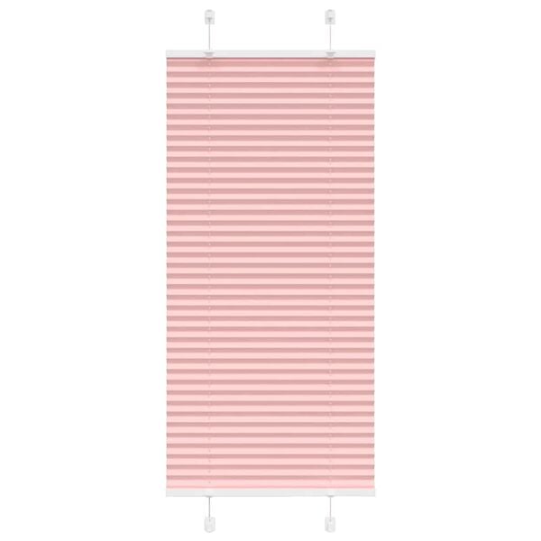 vidaXL pliss&eacute;gardin Rosa 65x150 cm Stoff Bredde 64,4 cm Polyester