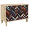 vidaXL TV-skap OMMEN 69 x 33 x 50 cm Sonoma Konstruert tre